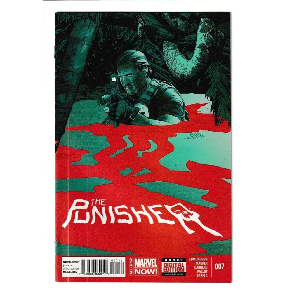 The Punisher #007 Marvel Comic Book: Action-Packed Thrills and Dark Justice